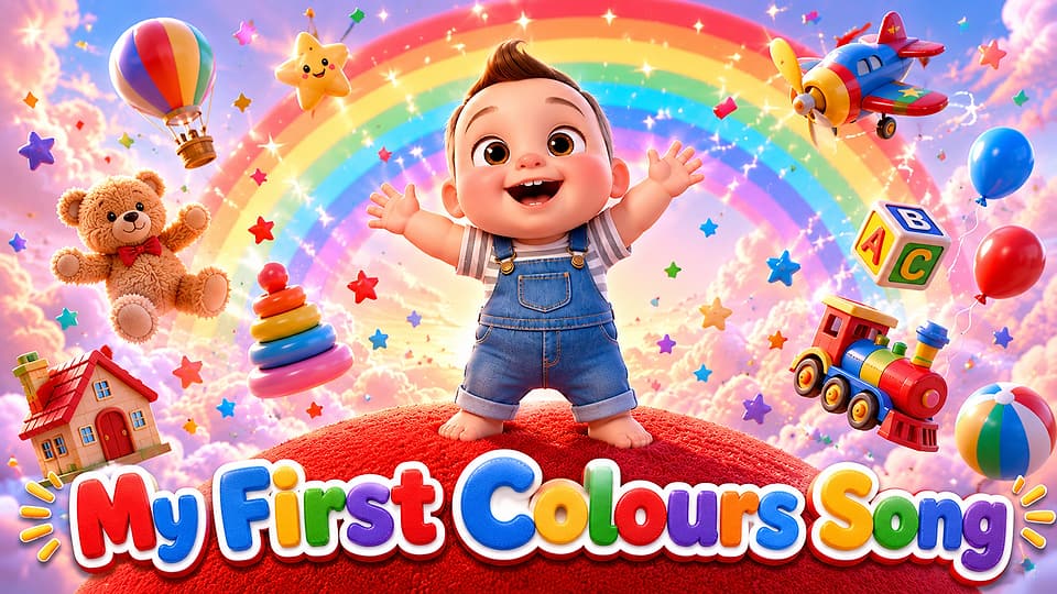 My First Colours Song — cover